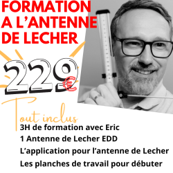 Pack Antenne de Lecher EDD + 3h de formation pour debutant