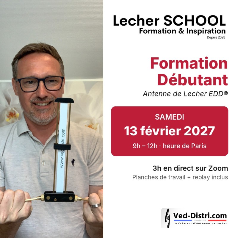 Formation débutant Antenne de Lecher EDD® – Samedi 13 février 2027