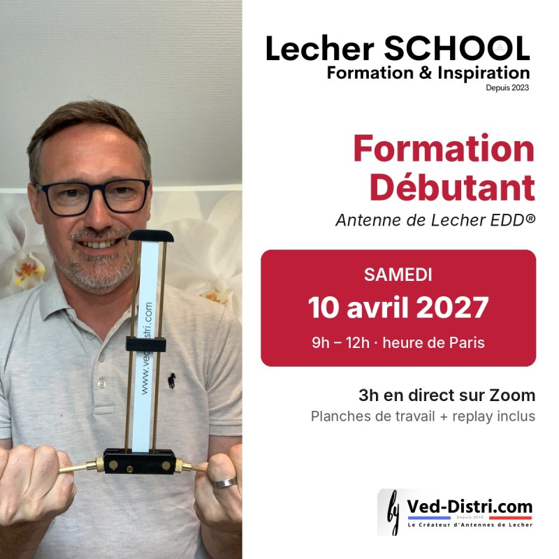 Formation débutant Antenne de Lecher EDD® – Samedi 10 avril 2027