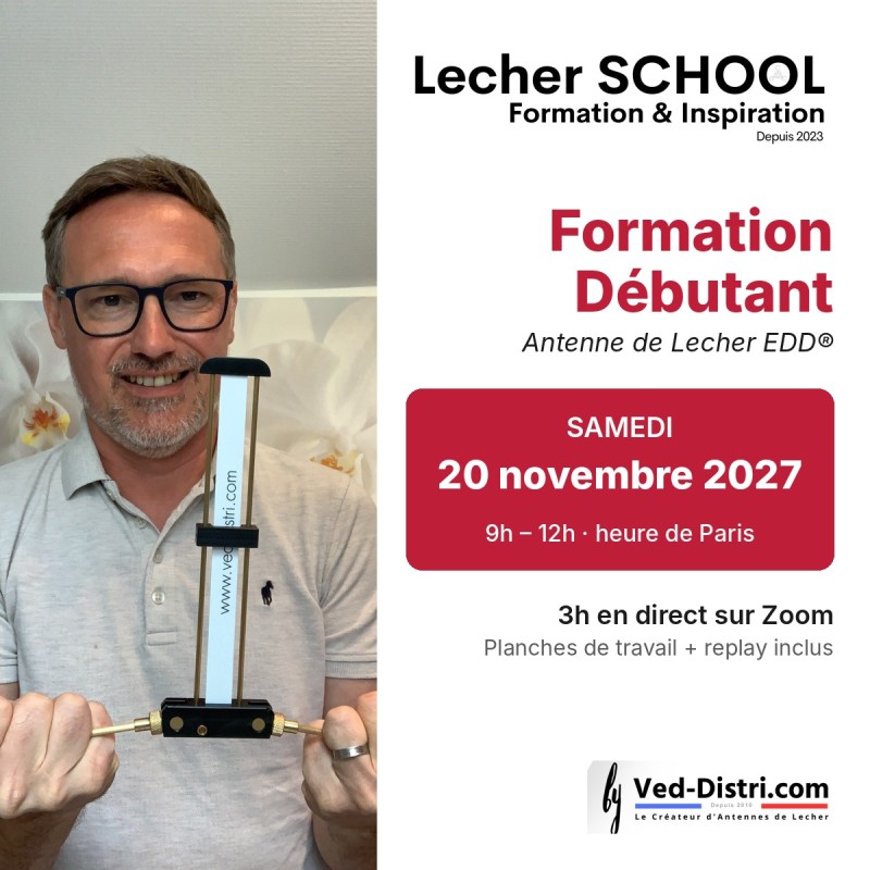 Formation débutant Antenne de Lecher EDD® – Samedi 20 novembre 2027