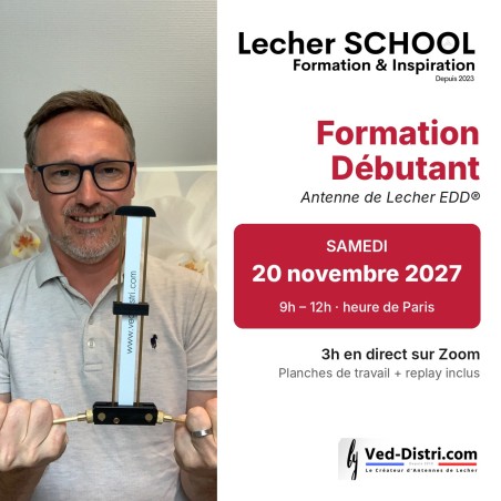 Formation débutant Antenne de Lecher EDD® – Samedi 20 novembre 2027